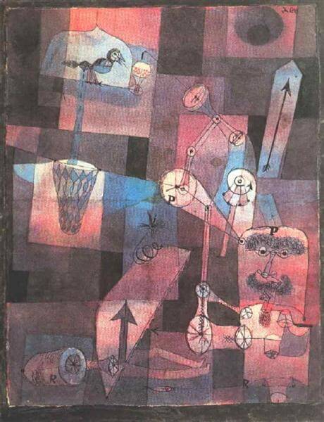 _Paul Klee, Analysis of diverse perversities, 1922